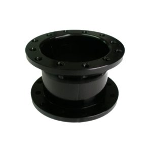 Distanciador de volante negro, 5cm