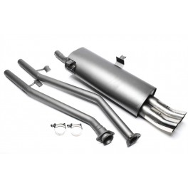 Escape acero inox BMW E30 6 cilindros