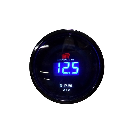 Reloj led digital tacometro 8000rpm gasolina BTR 52mm