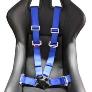 Arnés 4 puntos anclaje azul