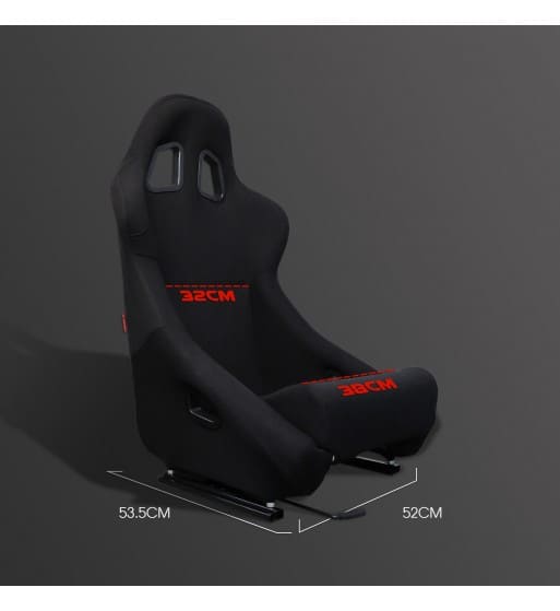 Baquet tela negro - Imagen 2