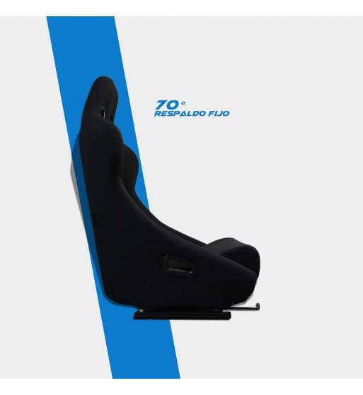 Baquet tela negro - Imagen 3