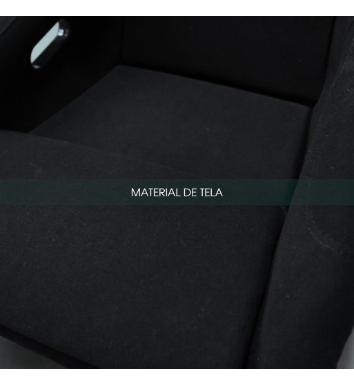 Baquet fijo de fibra negro - Imagen 7