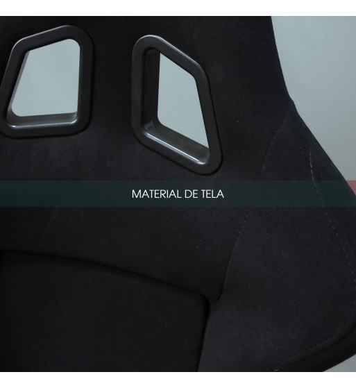 Baquet fijo de fibra negro - Imagen 8