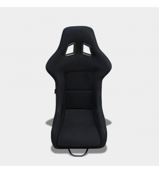 Baquet fijo de fibra negro