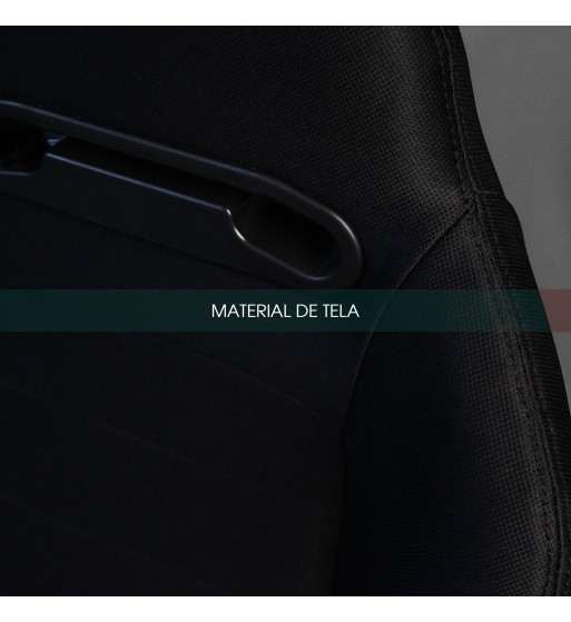SEMIBAQUET N100 TELA NEGRA COMPLETA - Imagen 8