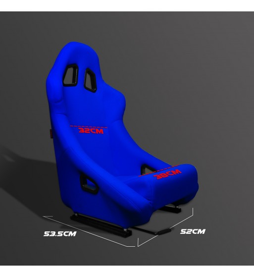 Baquet fijo tubular azul - Imagen 2