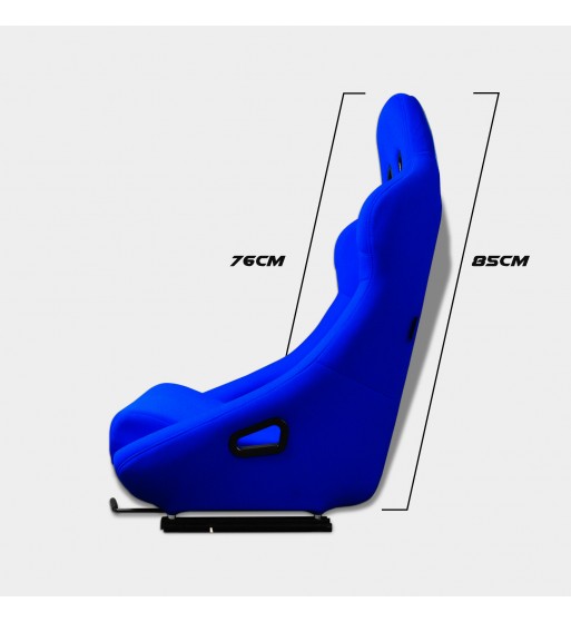 Baquet fijo tubular azul - Imagen 4