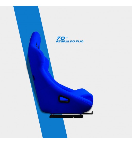 Baquet fijo tubular azul - Imagen 5