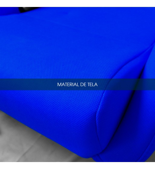 Baquet fijo tubular azul - Imagen 7