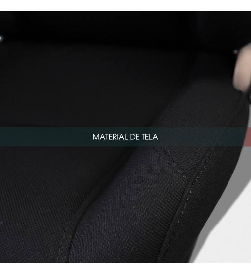 SEMIBAQUET N100 TELA NEGRA COMPLETA - Imagen 7