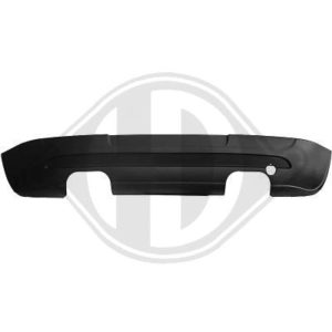 Difusor trasero con doble salida de escape