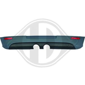 Difusor trasero con doble salida de escape tipo R32