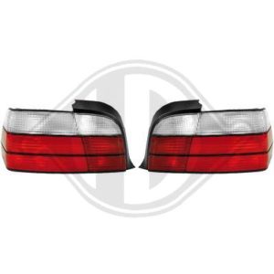 Pilotos traseros blancos y rojos M3, 91-99