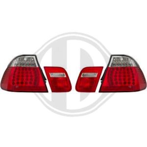 Pilotos traseros rojos y blancos led tipo M3