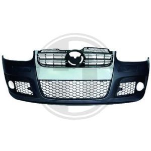 Paragolpes delantero tipo R32 con linea cromada
