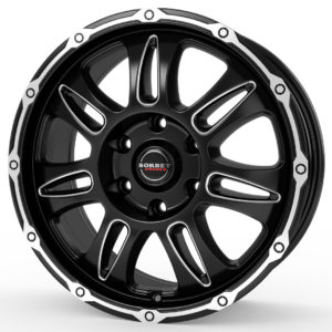 Borbet CW8 Pulida Negra